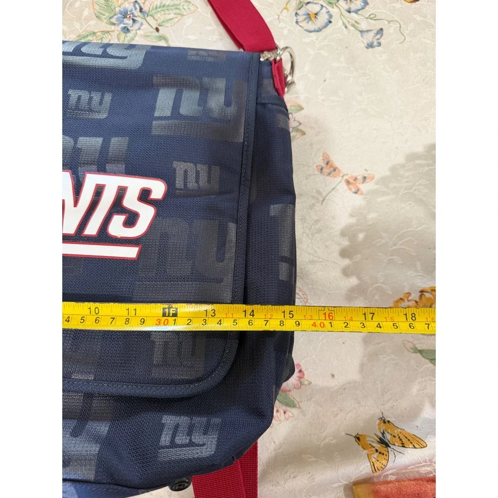 NFL New York Giants Messenger Bag Backpack Convertible Navy Blue Red Crossbody